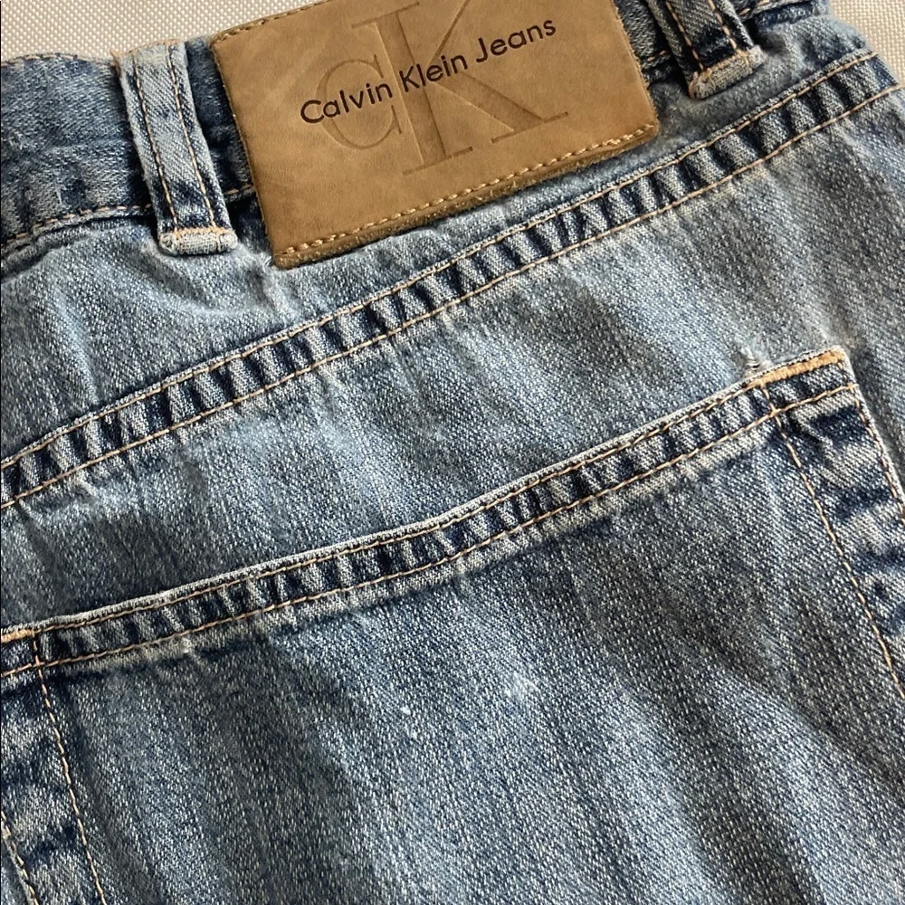 Calvin Klein Jeans Relaxed Fit in Light Blue